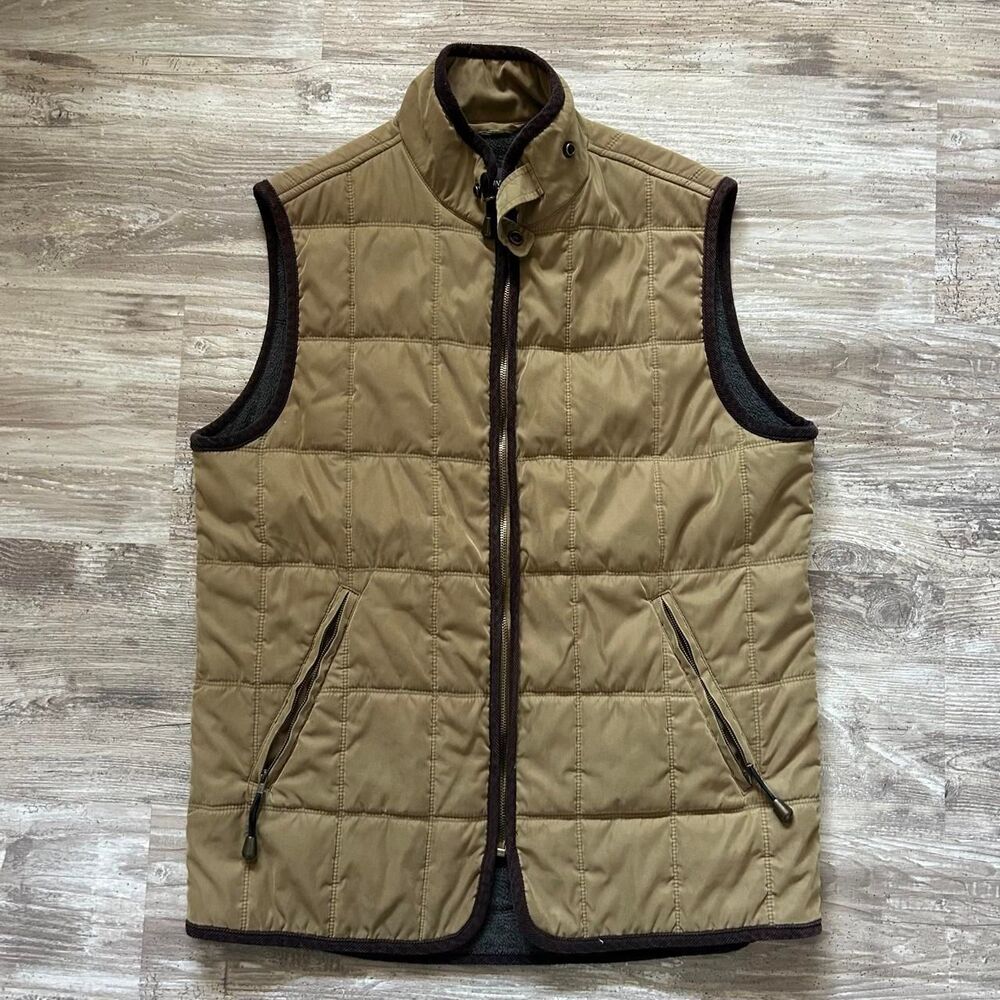 St-john-s-bay Men's Green and Brown Gilet
